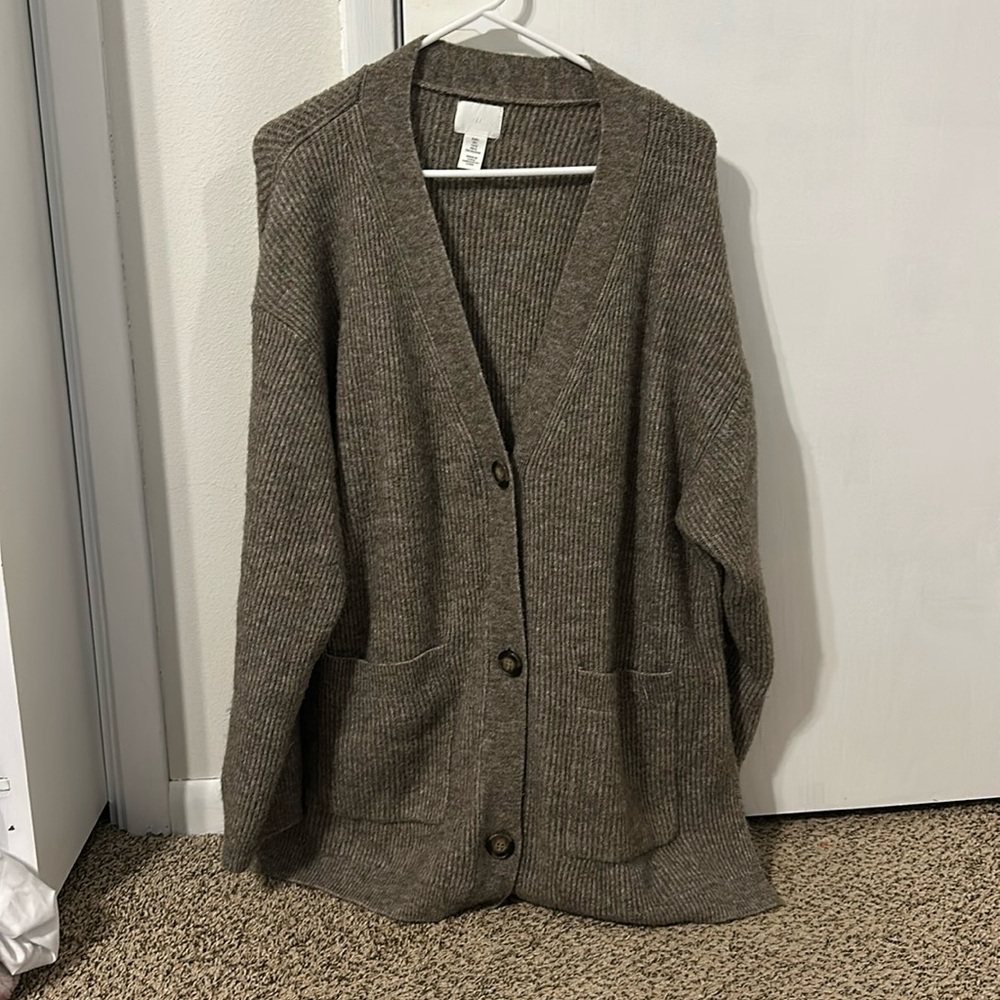 H&M oversized cardigan